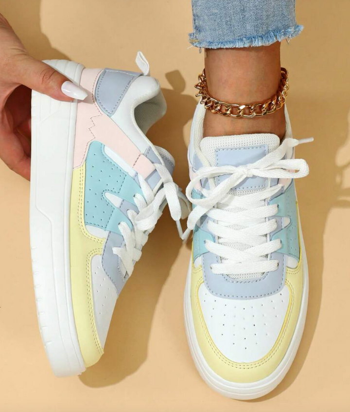 Stylish Women's Sneakers - Naya-Rainbow-5-State of Style