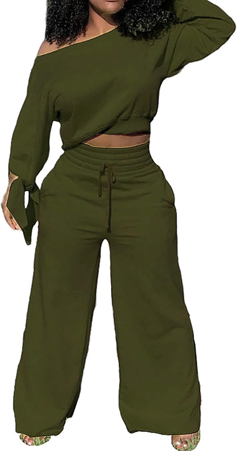 Stylish Women's Sweatsuit - Lola-Army Green-S-State of Style