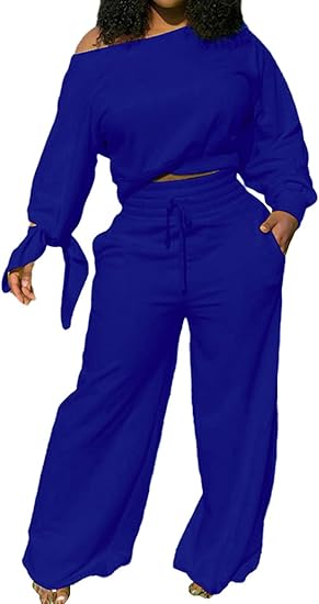 Stylish Women's Sweatsuit - Lola-Bright Blue-S-State of Style