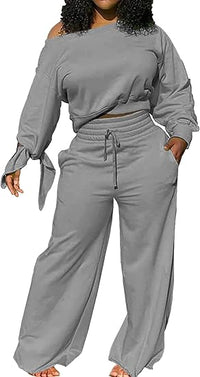 Stylish Women's Sweatsuit - Lola-Grey-S-State of Style