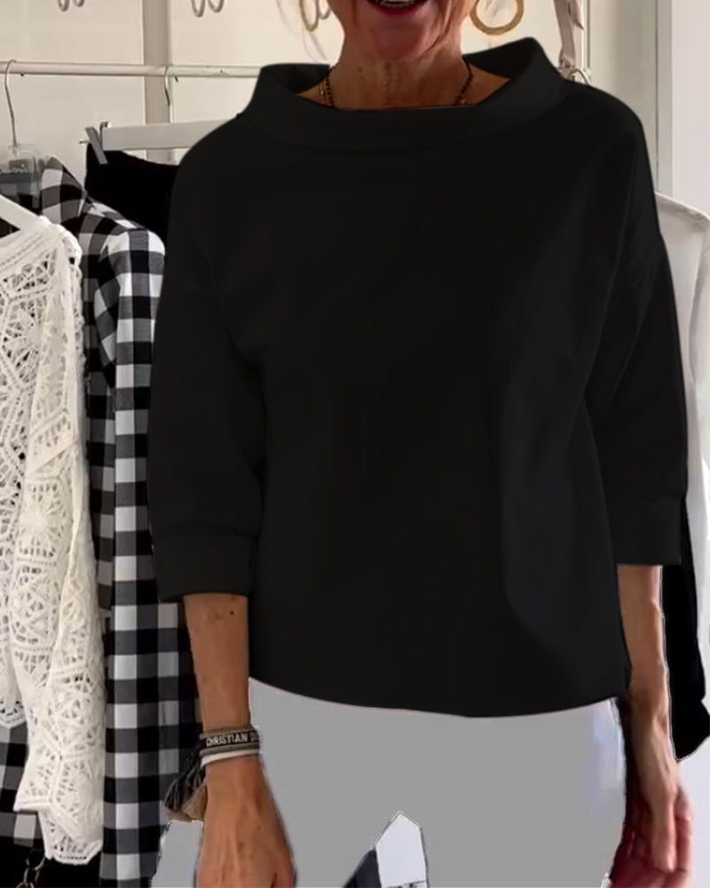 Stylish Women's Top - Livia-Black-S-State of Style