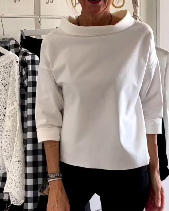 Stylish Women's Top - Livia-White-S-State of Style