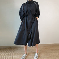 Stylish Women's Windbreaker Jacket | Waterproof and Lightweight-Black-One Size-State of Style