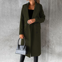 Stylish Women’s Winter Coat - Elara-Army Green-S-State of Style
