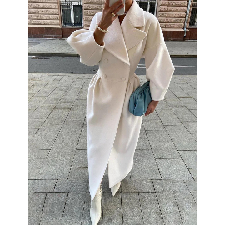Stylish Women's Winter Coat - Victoria-White-S-State of Style