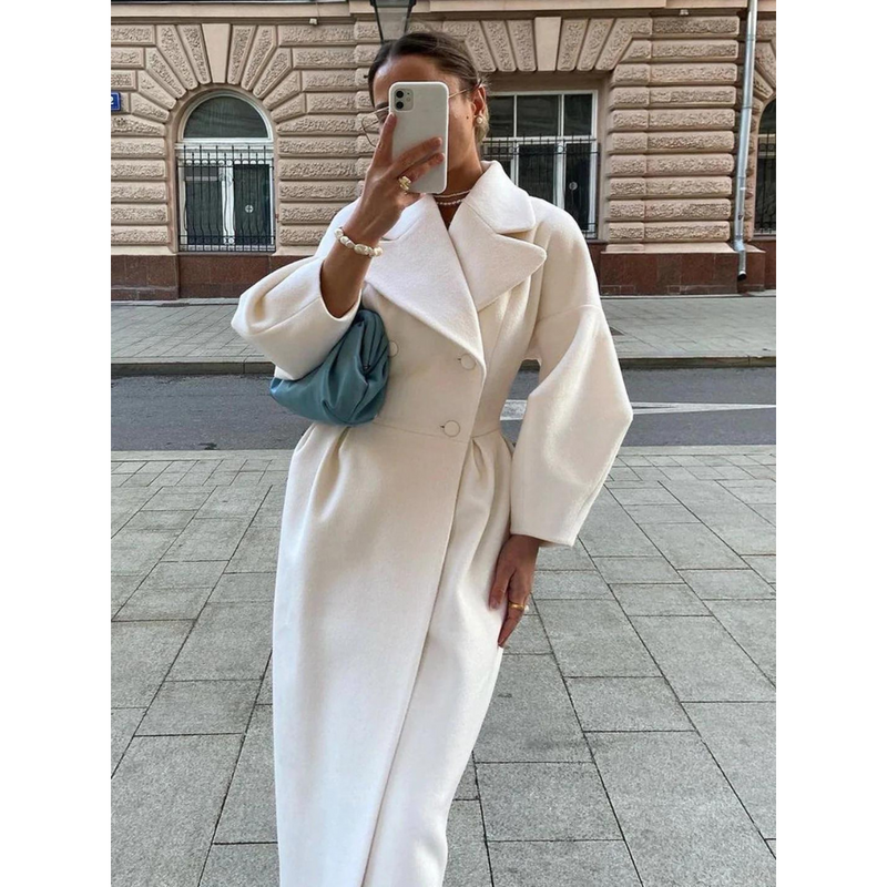 Stylish Women's Winter Coat - Victoria-White-S-State of Style