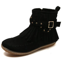 Stylish Women's Winter Shoes - Sienna-Black-4-State of Style