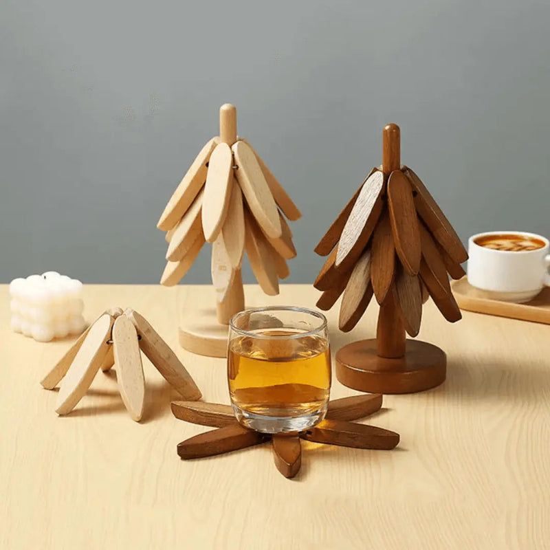 Stylish Wooden Coasters - NatureGuard-Ash-State of Style
