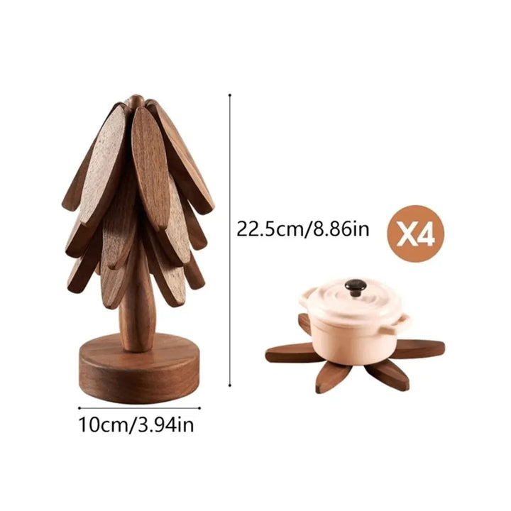 Stylish Wooden Coasters - NatureGuard-Ash-State of Style