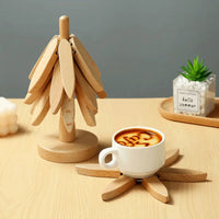 Stylish Wooden Coasters - NatureGuard-Ash-State of Style