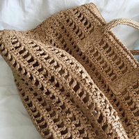 Stylish Woven Handbag for Women - BreezeTote-Brown-State of Style