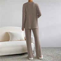 Stylish Yara 2-Piece Lounge Set | Comfort & Style Outfit-Apricot-S-State of Style