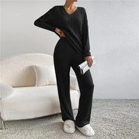 Stylish Yara 2-Piece Lounge Set | Comfort & Style Outfit-Black-S-State of Style