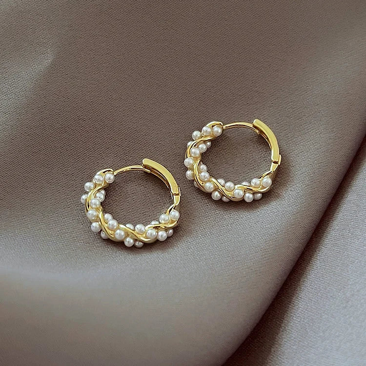Subtle Pearl Earrings – Isla-State of Style