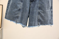 Summer Breeze Plus-Size Denim Shorts-Blue-2XL-State of Style