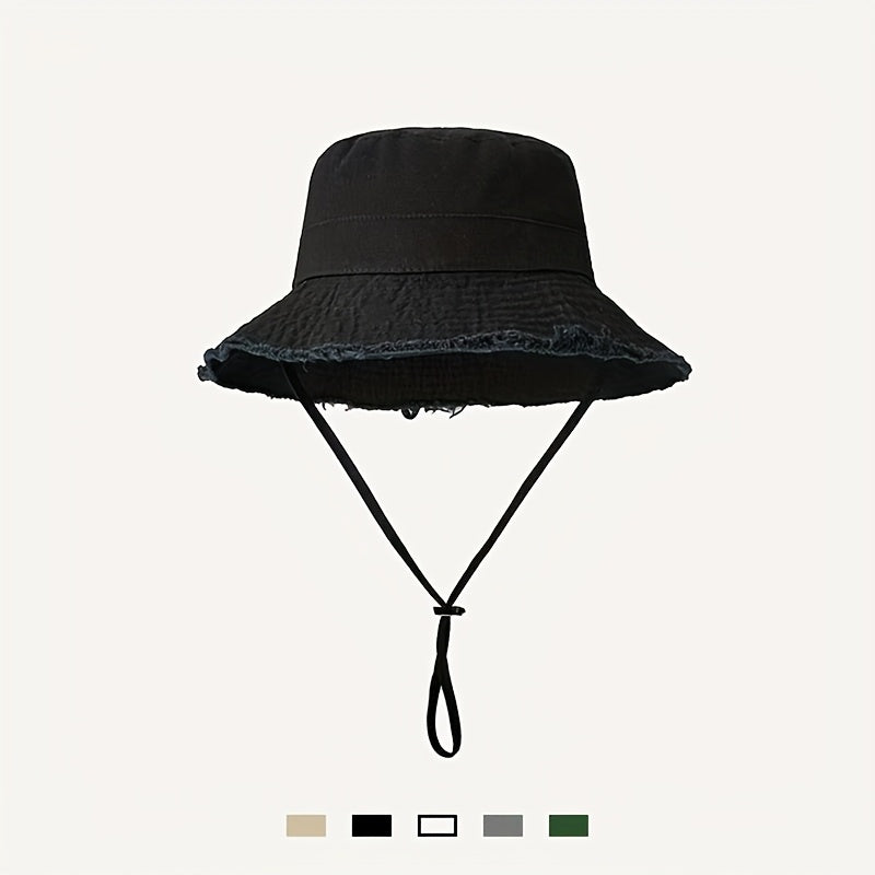 Summer Bucket Hat – Noa-Black-State of Style