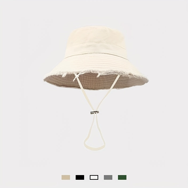 Summer Bucket Hat – Noa-Khaki-State of Style
