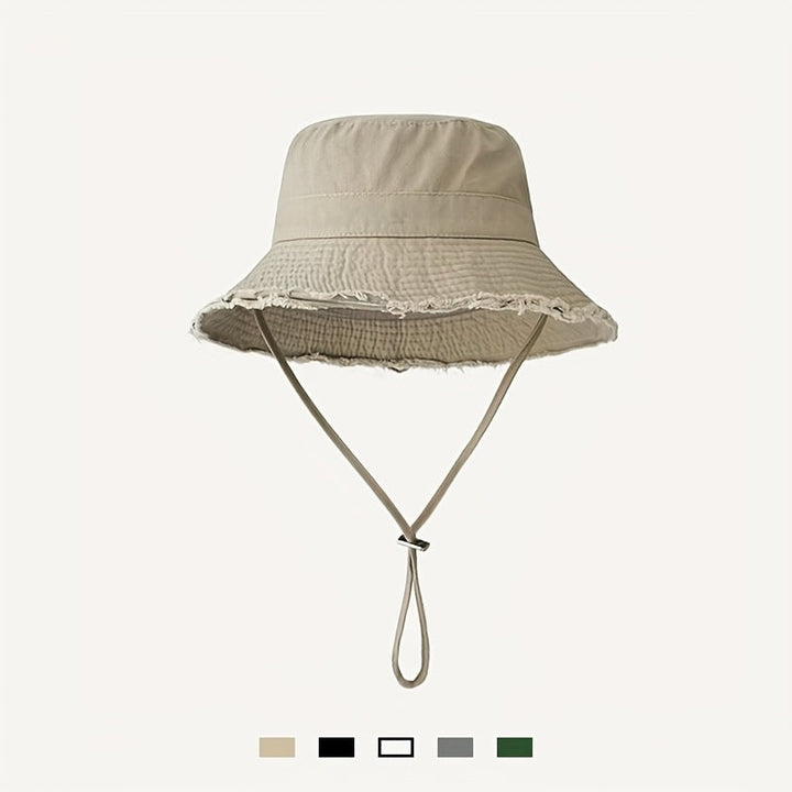 Summer Bucket Hat – Noa-Khaki-State of Style