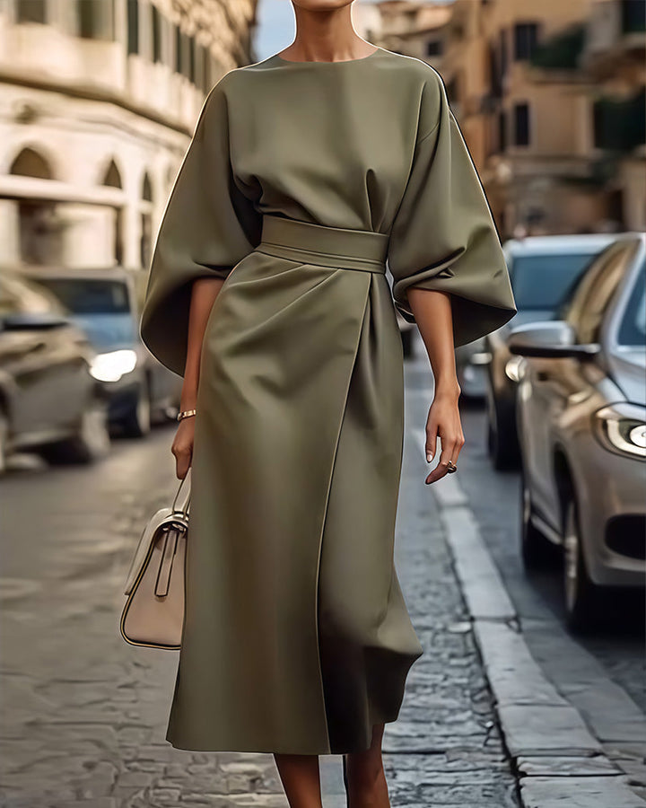 Summer Dress – Celestine | The Ultimate Chic Look-Olive green-XS-State of Style