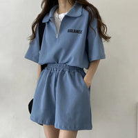 Summer two-piece for women - Yuna-Blue-S-State of Style