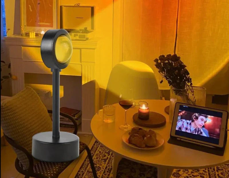 Sunset Lamp with 4 Colours - GlowSphere-Rainbow-State of Style