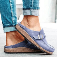 Sustainable comfort clogs in a retro style – Noelia-Purple-3-State of Style