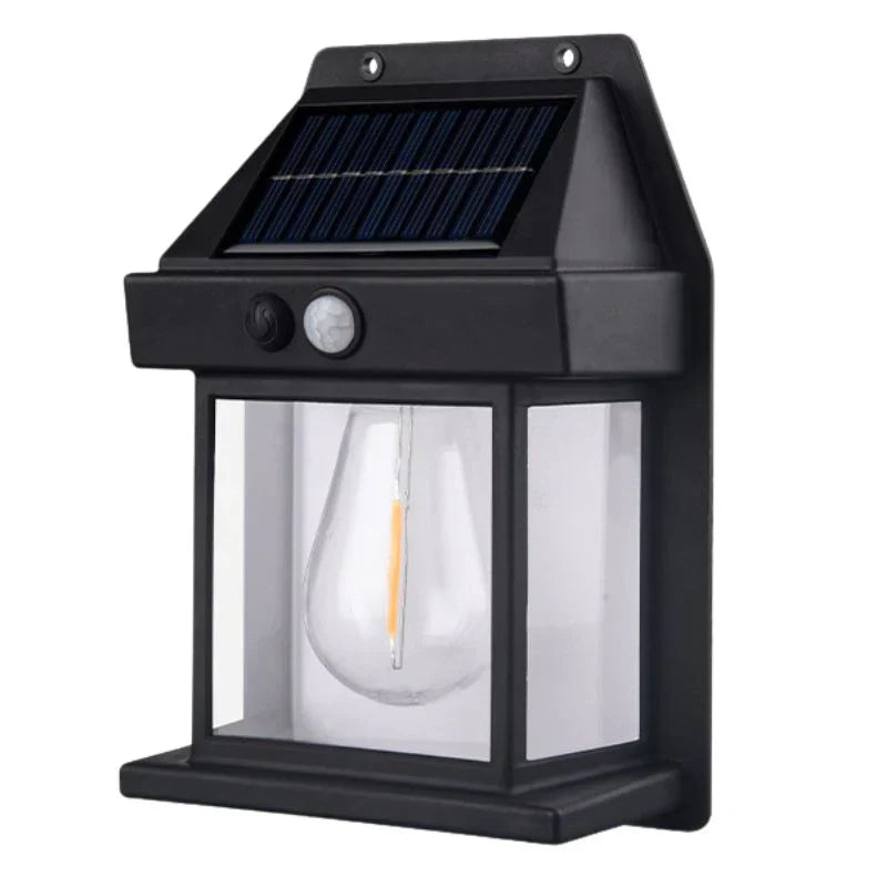 Sustainable Solar Wall Lamp - Solaris-Black-State of Style