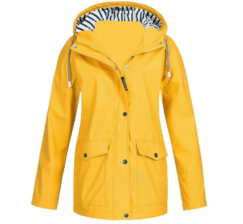 Water- and windproof women's jacket for autumn and winter – Leona
