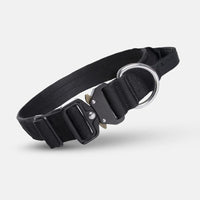 Tactical Dog Collar with Handle - PowerGrip-Black-M-State of Style