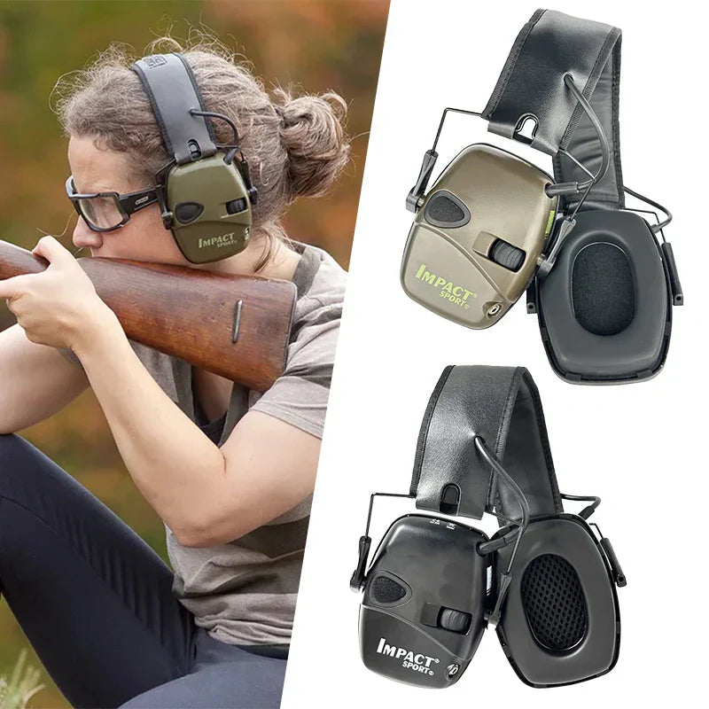 Tactical Hearing Protection - SoundShield-Model B Green-State of Style