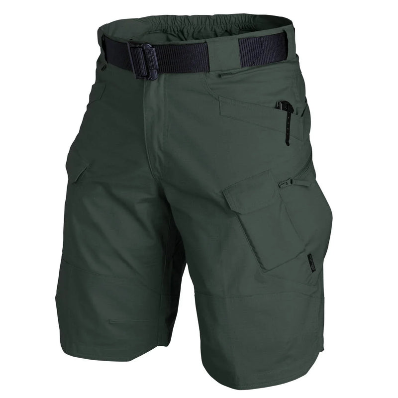 Tactical Men's Outdoor Shorts – Damian-Army green-S-State of Style