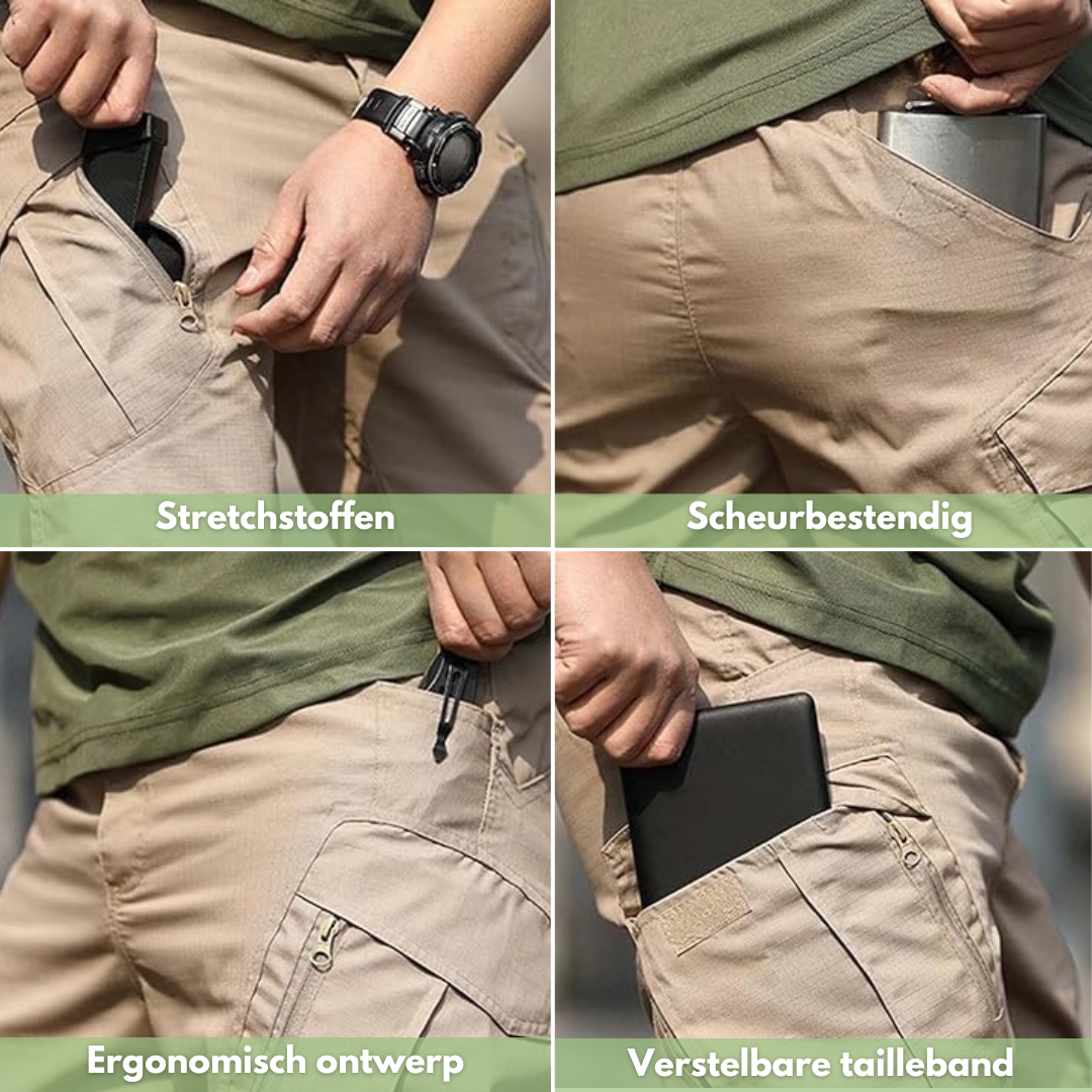 Tactical Outdoor Men's Cargo Pants - Marcus-Khaki-S-State of Style