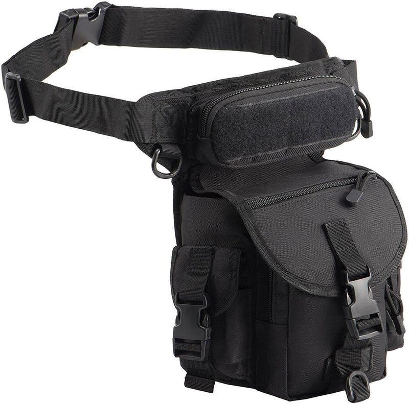 Durable Tactical Drop Leg Bag for Men – Water-Resistant Multi-Pocket Design