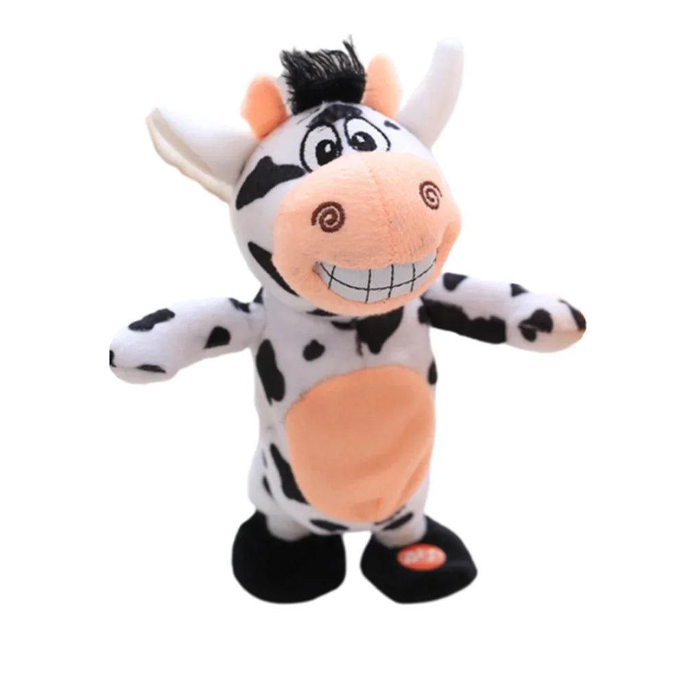 Talking and Walking Plush Toy - MagicTalk-Walking cow-State of Style
