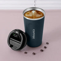 TempMate Smart Stainless Steel Thermos Mug with Temperature Display-380ML-Blue-State of Style