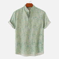 Thaddeus | Stylish Summer Top-Green-M-State of Style