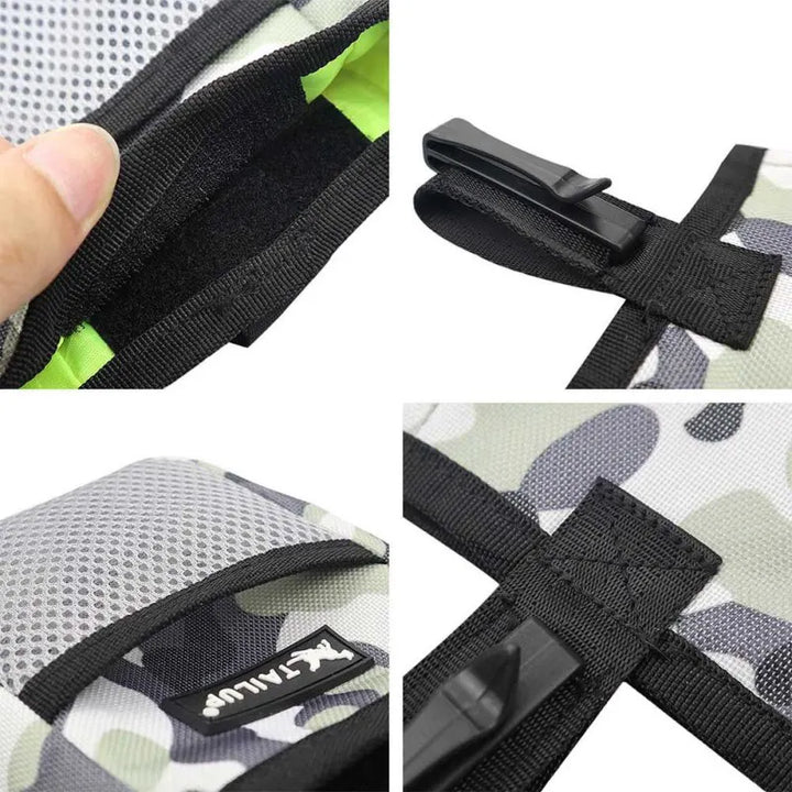 The Practical Hip Bag for Pet Training – PawTrainer-Grey-State of Style