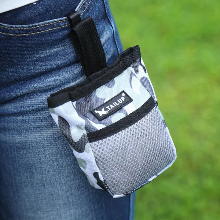 The Practical Hip Bag for Pet Training – PawTrainer-Grey-State of Style