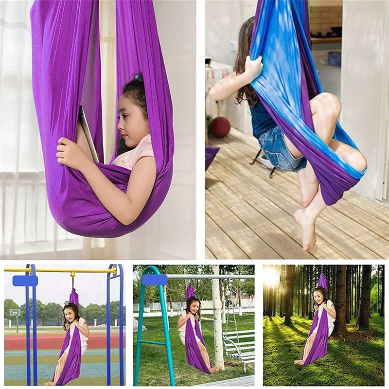 Therapy Hammock for Children - ZenNest-Blue-State of Style