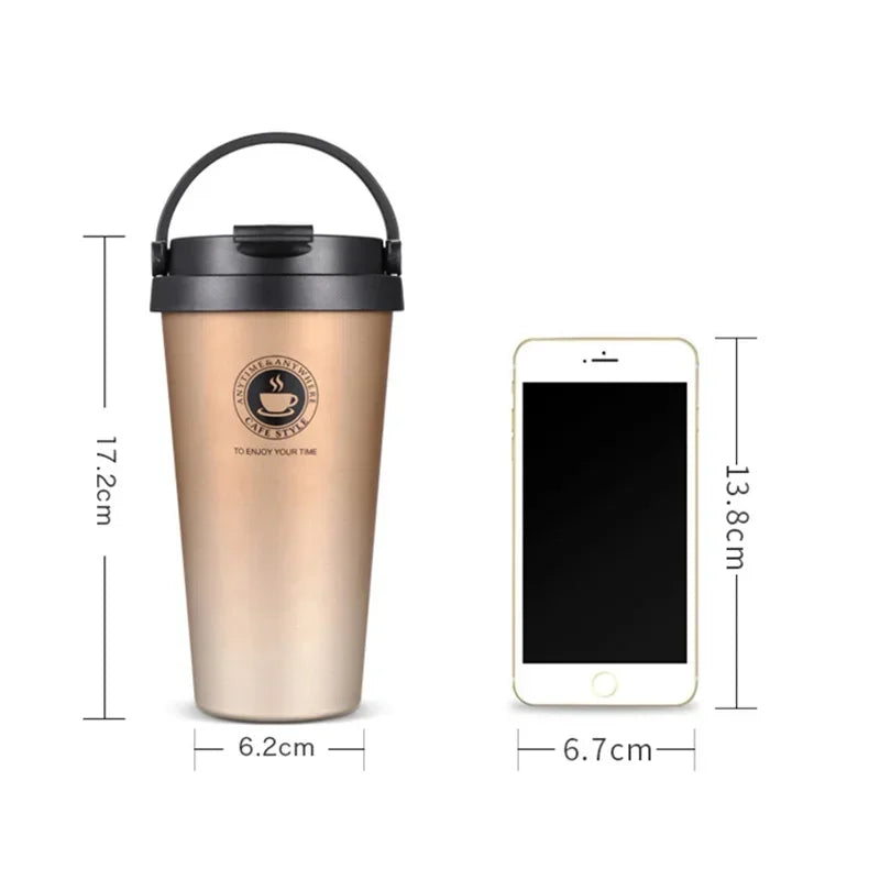 ThermaSip Travel Coffee Mug-Black-State of Style
