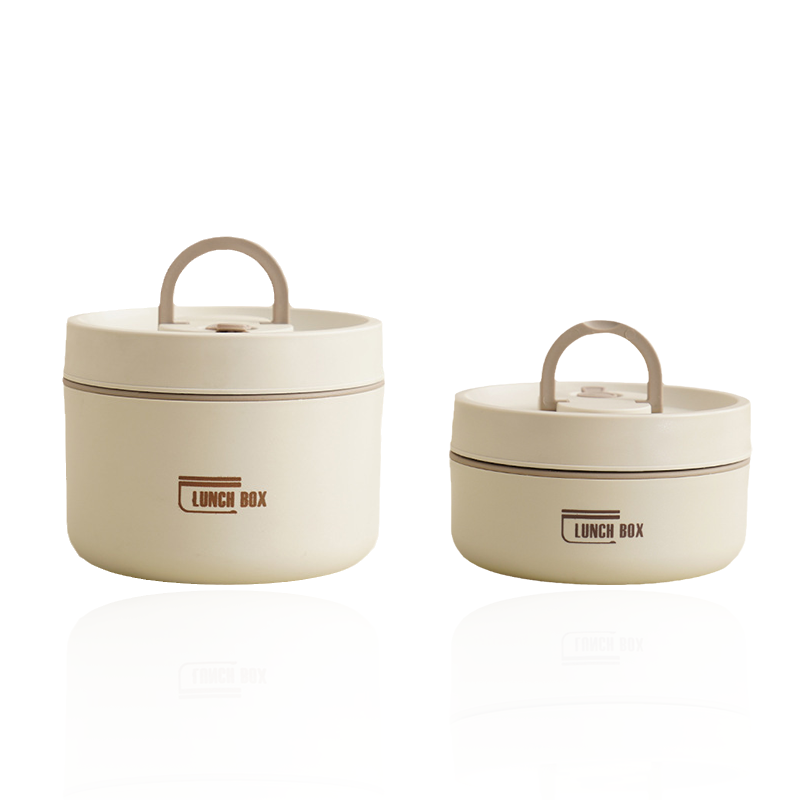 ThermoBox Multi-Layered Insulated Lunchbox with FREE Carry Bag-Small-Blue-State of Style