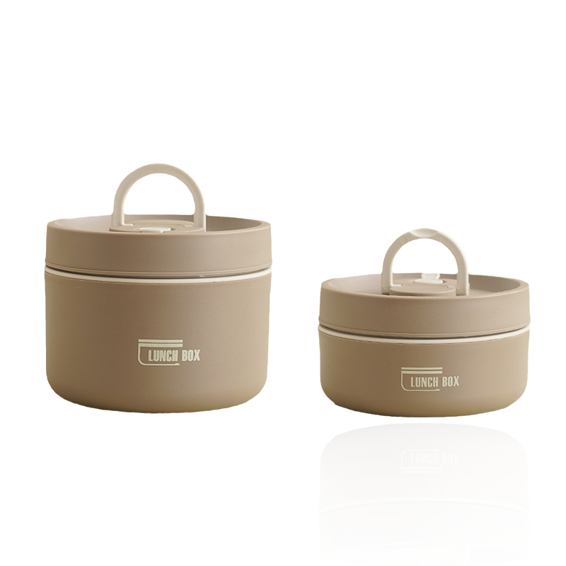 ThermoBox Multi-Layered Insulated Lunchbox with FREE Carry Bag-Small-Blue-State of Style