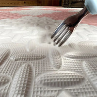 Thick Baby Play Mat – SquishyPlay-White Grey Cyan-State of Style