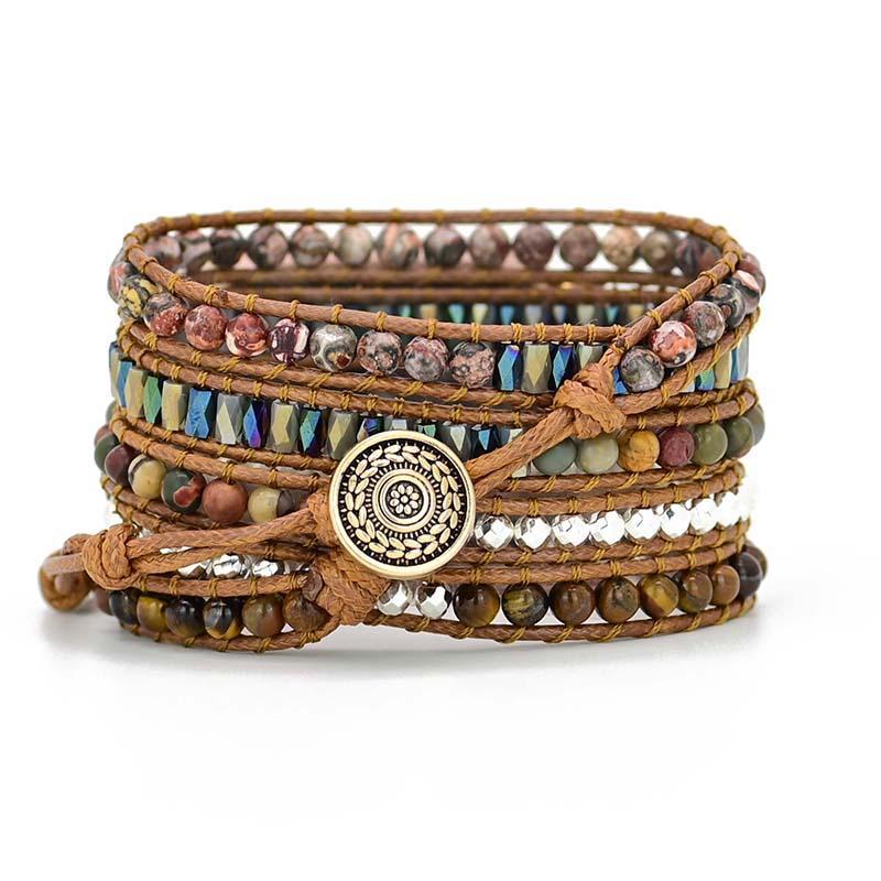 Tiger's Eye Empowering Apple Watch Band - Orion-S (14-16 cm)-State of Style