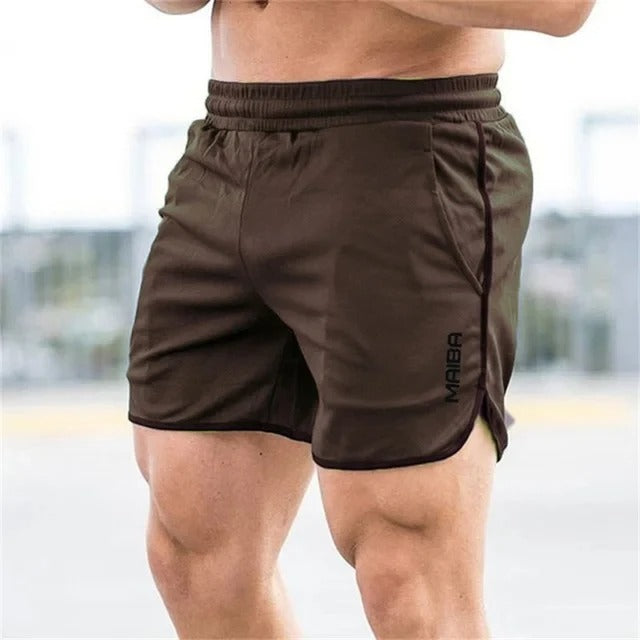 Tight Swim Shorts Made of Stretch Fabric for Men - Timo-Coffee-M-State of Style