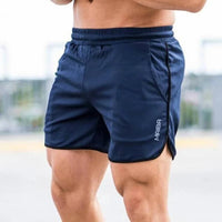 Tight Swim Shorts Made of Stretch Fabric for Men - Timo-Dark blue-M-State of Style