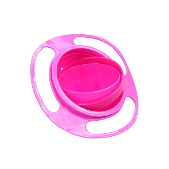 Tilt-Proof and Spill-Free Gyro Bowl - SpinSnack-Green-State of Style