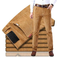 Timeless Corduroy Trousers for Men - Julian-Khaki-28-State of Style