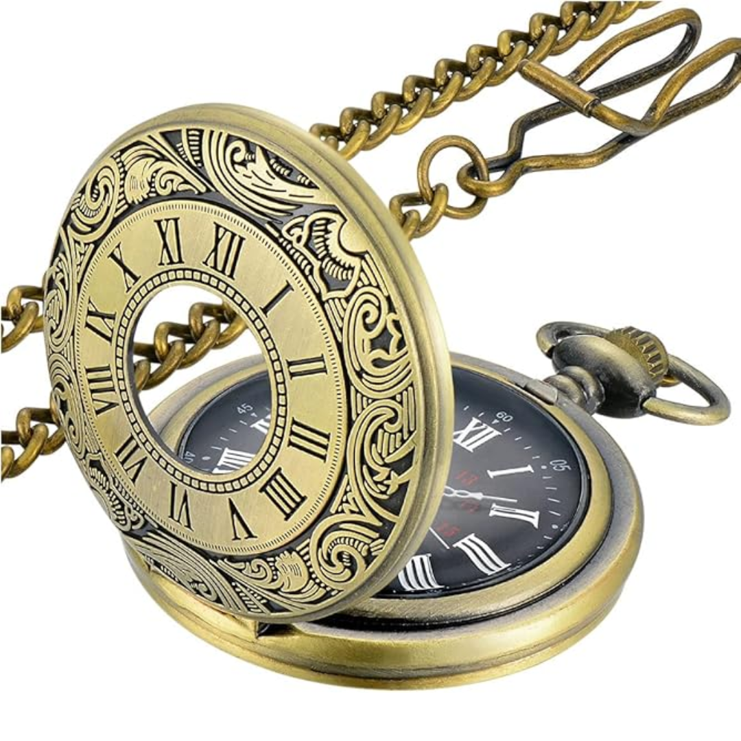 Timeless Vintage Pocket Watch - Kevin-Bronze-State of Style