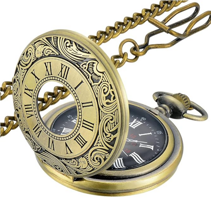 Timeless Vintage Pocket Watch - Kevin-Bronze-State of Style